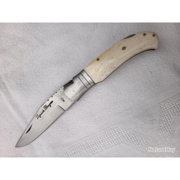 couteau Laguiole Bougna manche os - longueur 21 cm