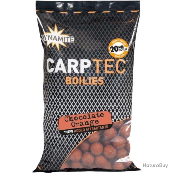 Bouillettes Dynamite Baits Carptec Choco Orange - 15 mm - Sachet de 300 g