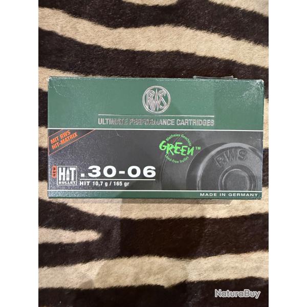 Balles RWS Hit cal. 30-06 10,7g / 165 gr
