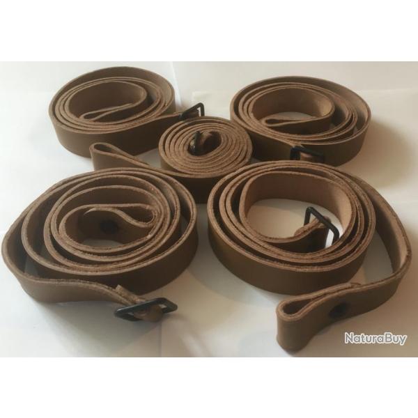 lot de 5 bretelles de Fusil MAS 45, neuves de stock