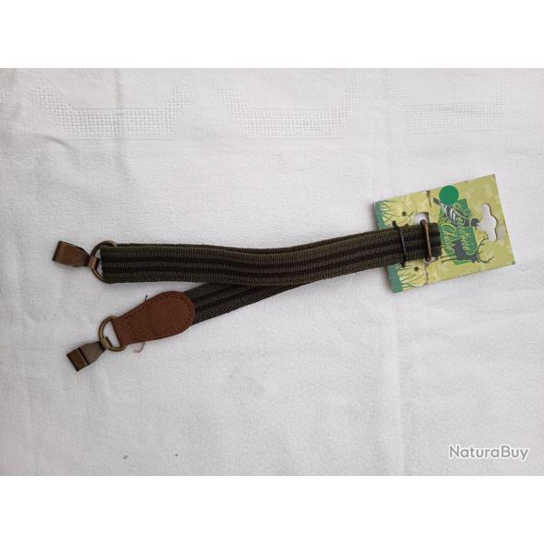 bretelle �lastique de fusil ou carabine � attache rapide marque Territoire Chasse