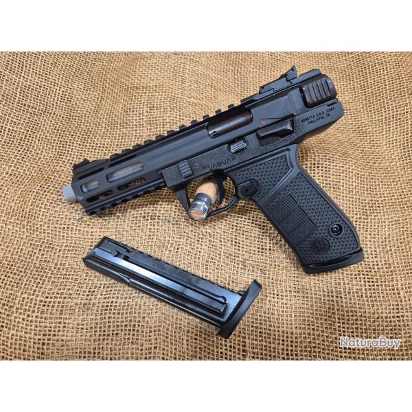Pistolet Beretta B22 JAGUAR TAC Metal Noir cal .22LR canon filet�