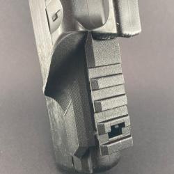 Repose Pouce Glock17 / 19X Gen 4 avec Rail Picatinny PLA-CF