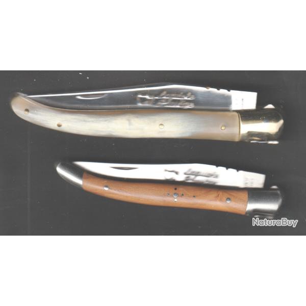LAGUIOLE 13cm rare PLUS FABRIQU� SUR LAME COUTEAU pr�nom grav� GRATUIT