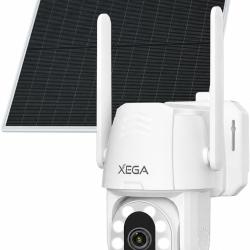 4G LTE Cam&eacute;ra Surveillance Solaire Ext&eacute;rieure avec Carte SIM,sans WiFi
