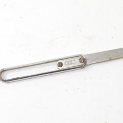 Ancien petit couteau de poche &agrave; lame escamotable. 1950. OTF canif porte-cl&eacute;s / pendentif  Christy
