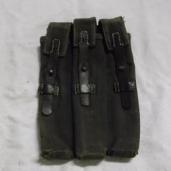 V&eacute;ritable porte chargeur en toile Allemand 1939/1945.(PAS D ALMA)