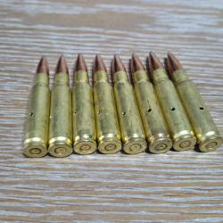 lot de 8 munitions chasse 308 Win. ou 7.62 OTAN
