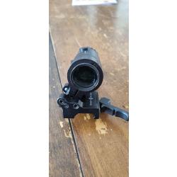 Magnifier / Grossisseur Sightmark T-3 3x - Avec Montage Basculant LQD Picatinny