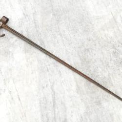 &eacute;p&eacute;e-ba&iuml;onnette fran&ccedil;aise LEBEL cruciforme Rosalie Mod&egrave;le 1886 SF &agrave; poign&eacute;e maillechort rSDD26BAI002