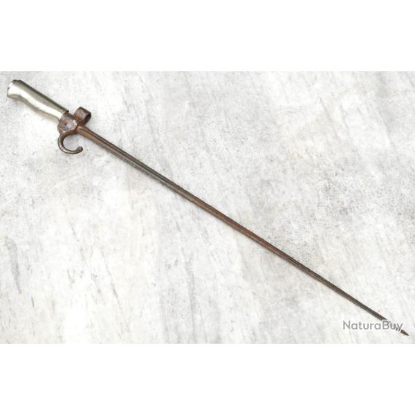 �p�e-ba�onnette fran�aise LEBEL cruciforme Rosalie Mod�le 1886 SF � poign�e maillechort rSDD26BAI002