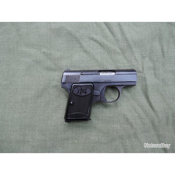 pistolet browning fn baby 6,35mm