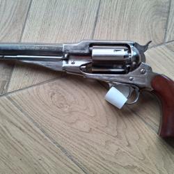 Revolver Pietta Remington 1858 Texas acier Nickel&eacute; Calibre .36
