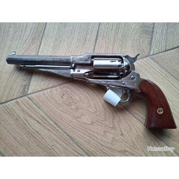 Revolver Pietta Remington 1858 Texas acier Nickel� Calibre .36