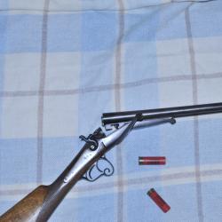 Fusil &agrave; chien lefaucheux