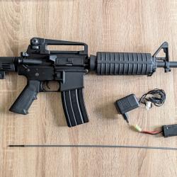R&eacute;plique Airsoft Cyma CM002A1 (M4A1) Full Metal + Batterie & Chargeur - Servie 2 fois