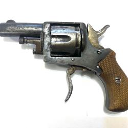 Revolver de Poche type "Bulldog" - Marquage d'Origine "CDD" - M&eacute;canisme Fonctionnel &agrave; nettoyer