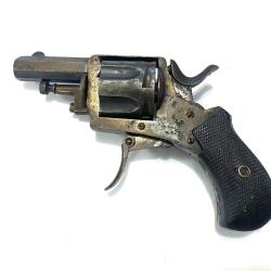 Revolver de Poche type "Bulldog" d'&Eacute;poque - M&eacute;canisme de Percussion Complet - &Agrave; Nettoyer .