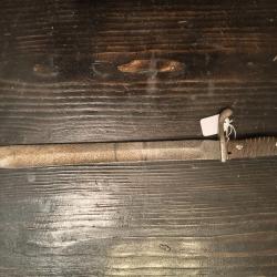 Ba&iuml;onnette allemande Mauser S98/05 Butcher Blade - WW1 - Quillon courbe - Militaria