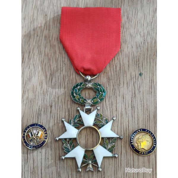 Croix de Chevalier de la L�gion d'Honneur IIIe R�publique - Argent Massif