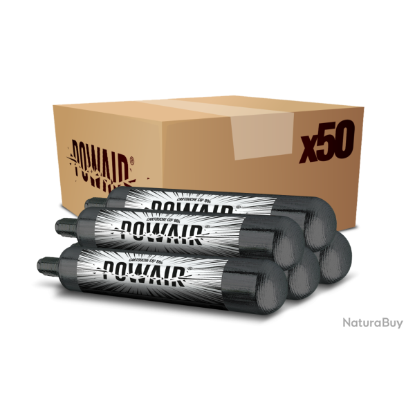 Cartouches CO2 88GR x 50