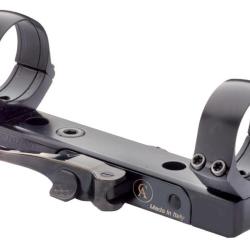 Montage Amovible Rail 22MM Tactical avec Anneaux 1'' H5MM