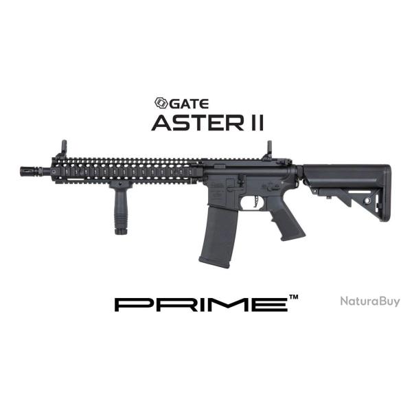 Replique Longue 6MM SA-P26 Prime Daniel Defense Aster II Noire Brushless