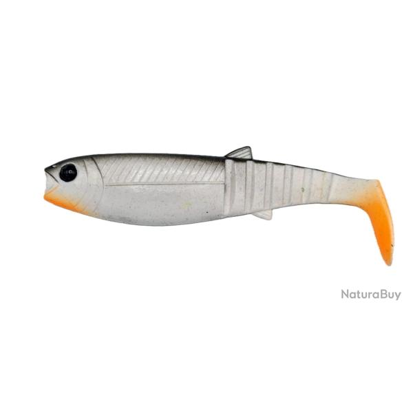 Cannibal shad 15cm 33gr Blanc dos noir