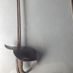 Sabre d'abordage assez unique XIXe sans doute