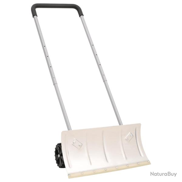 Pelle � neige avec poign�e extensible, argent�e, lame en acier, 61 cm
