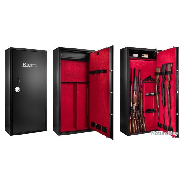 Coffre Rietti 14 armes � clefs - 150 cm - 3mm