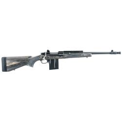 Carabine Ruger Gunsite Scout KM77-GS 308W Cache Flam FIX Lamel Noir 48CM 10CPS Cat.c