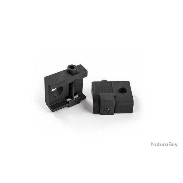 JEU D'embase Phosphate pour Rail Picatinny T3 TACTICAL-S20 TRG BRX1