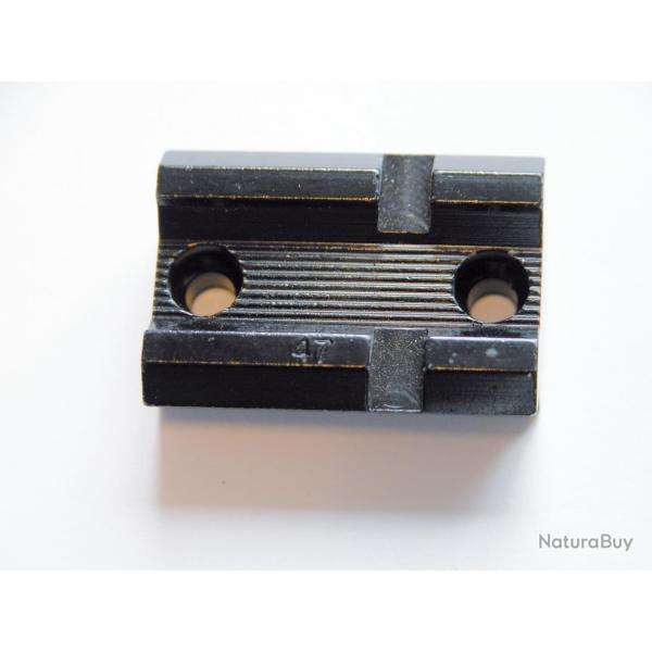 Embase Thumbnut 1" Lunette Picatinny Adapateurr 48370