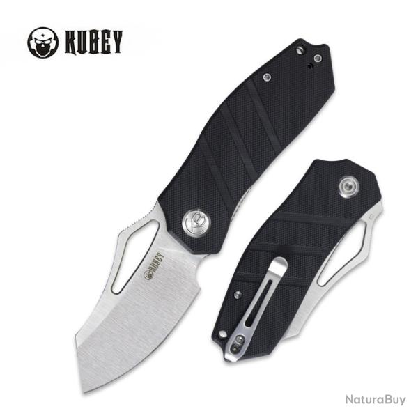 Couteau Kubey Ceyx Lame Acier D2 Manche G10 Noir Liner Lock KUB335A