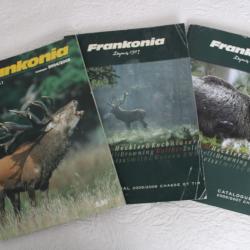 Lot 3 catalogues Frankonia