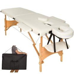 Table de massage cr&egrave;me 2 zones avec sac de transport professionnel top qualit&eacute; 08_0000462