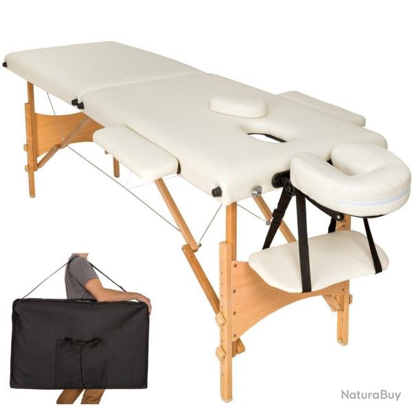 Table de massage cr�me 2 zones avec sac de transport professionnel top qualit� 08_0000462