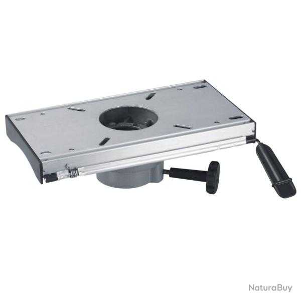 Platine pivotante aluminium � glissi�re - Ref 53308 - EAN 3162420533081 - Plastimo