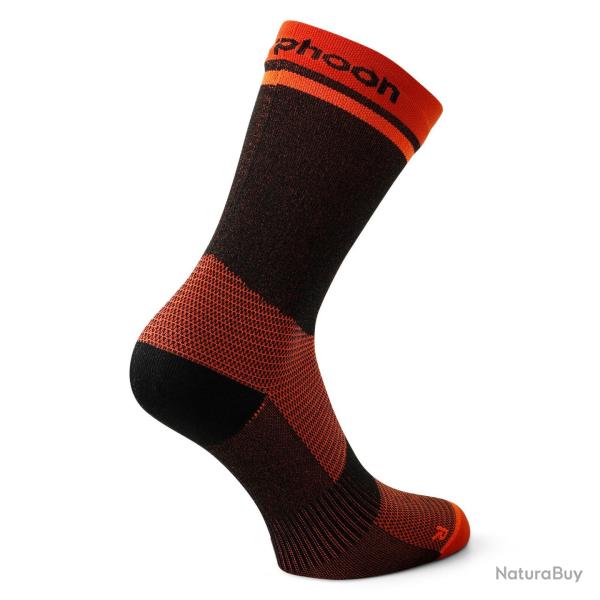 Chaussettes Etanches Merino Noir/Solar- S (Uk3-5/ Eu 36-38) - Ref P203106 - EAN 5055610586982