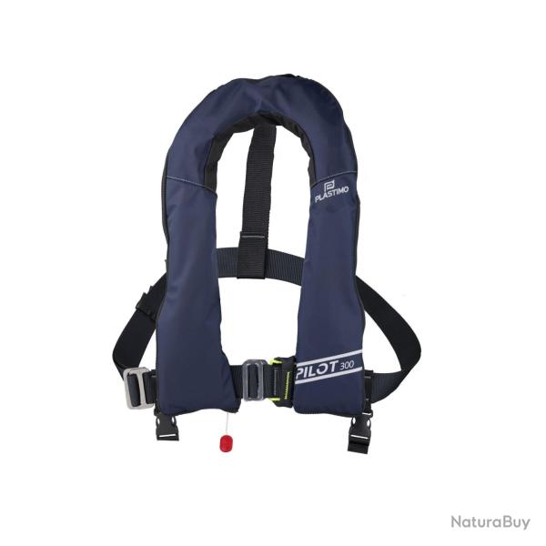 Gilet gonflable Pilot 300 auto UML Elite marine avec harnais et so - Ref P204464 - EAN 3701600411667