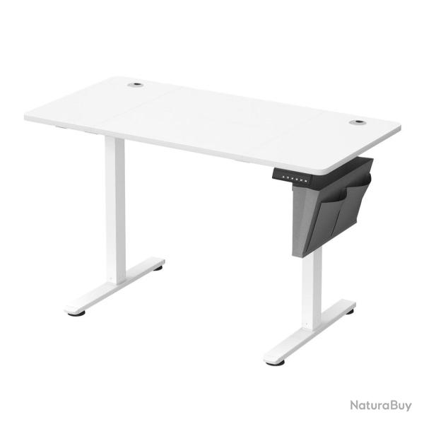Bureau �lectrique assis-debout bureau r�glable en hauteur 60 x 120 x (72-120) cm 4 hauteurs m�moris