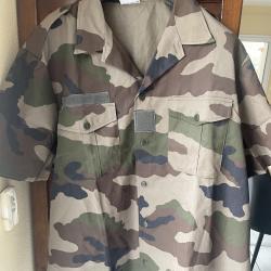 Chemise Militaire ETS MPKS - Camo Vert - Taille 45/46 - NEUVE - Trait&eacute;e Anti-Moustiques