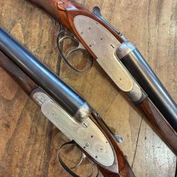 Paire de Purdey Calibre 12/65 Canons de 76cm Ann&eacute;e 1904