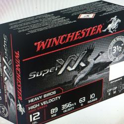 Winchester super xxl 12/89 63gr 10 munitions