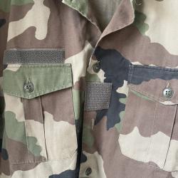Chemise Militaire Marck Wahler - GEIE - Camo Vert - Taille 45/46 (XXL) - Excellent &Eacute;tat