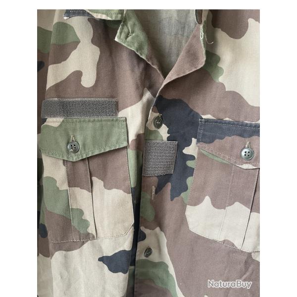 Chemise Militaire Marck Wahler - GEIE - Camo Vert - Taille 45/46 (XXL) - Excellent �tat