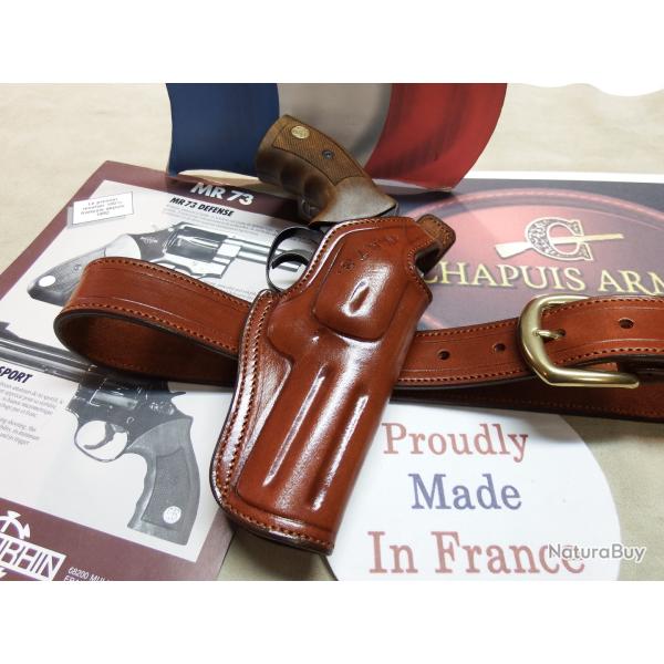 ETUI "COMBAT" CUIR pour Python 4p (Entreprise Artisanale Fran�aise)