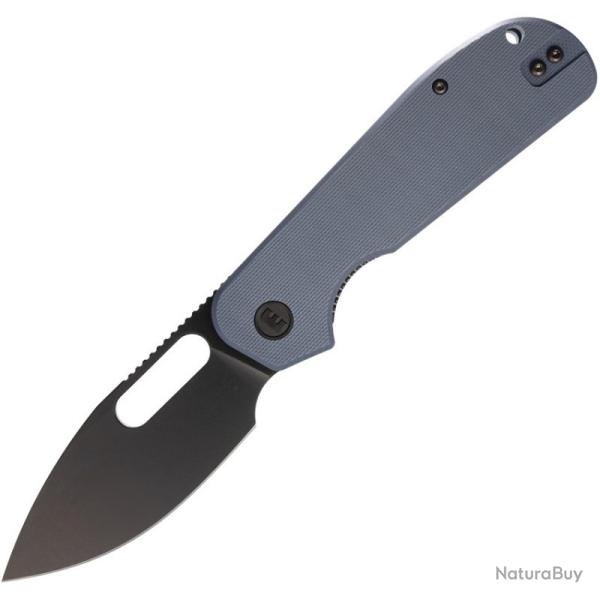 Couteau Eutektik EFD Lame Acier 14C28N Manche G10 Bleu Denim Linerlock EUT014