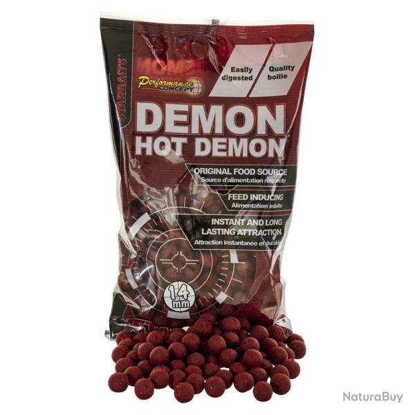 BOUILLETTES STARBAITS HOT DEMON 14MM 800G